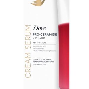 Dove Pro-Ceramide Repair Cream Serum - Red and White